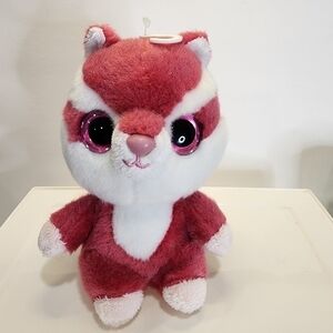 Aurora World YooHoo Chewoo squirrel plush stuffed animal 6"